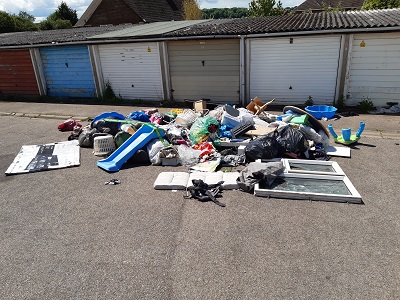 Fly-tipping incident - Owens