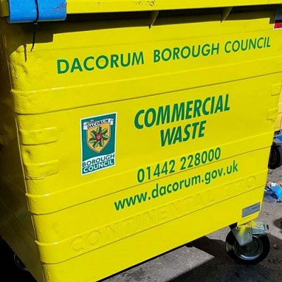 Dacorum Commercial Waste bin