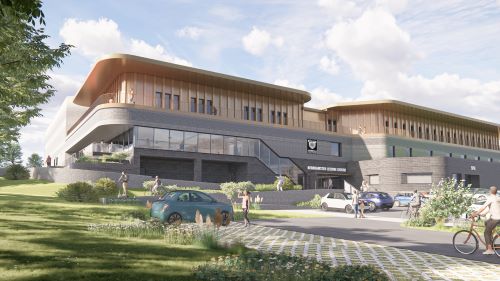 Conceptual image of new Berkhamsted Leisure Centre
